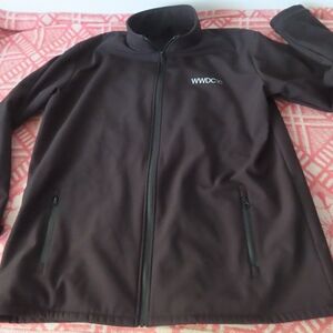 APPLE US Small World Wide Developer Conf 2016 WWDC 16 Jacket Sz 3XL Black NWOT